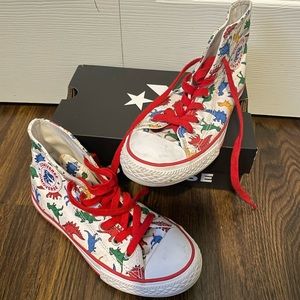 Dino converse high tops
